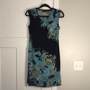Apt 9 sleeveless sheath dress size small EUC